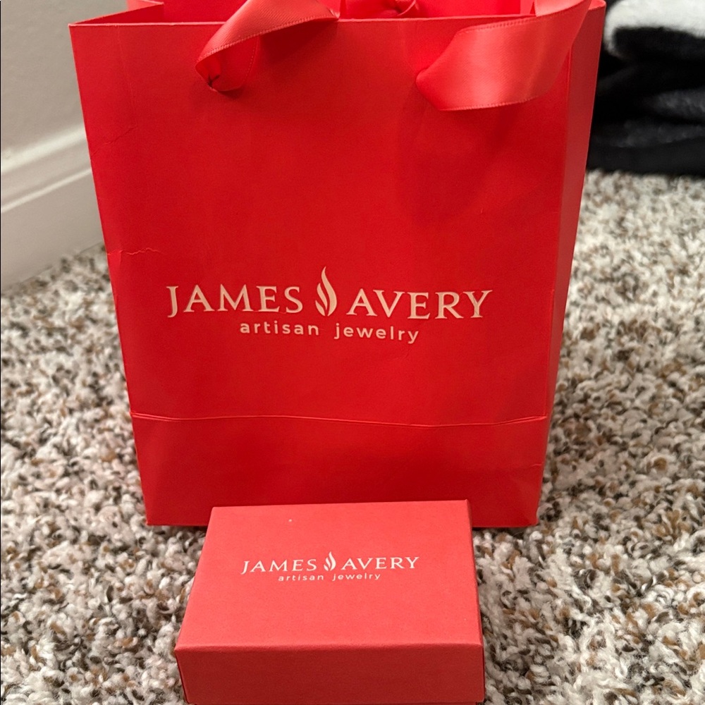 Jewelry James Avery retired XOXO sterling silver charm xoxo with box and bag - Picture 6 of 8